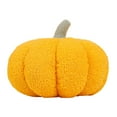 thumbnail image 1 of Solid Color Plush Pumpkin Toy, Cute Shaped Cushion Throw Pillows for Fall Party Bed Sofa Decor, 7.1 inch, 1 of 6