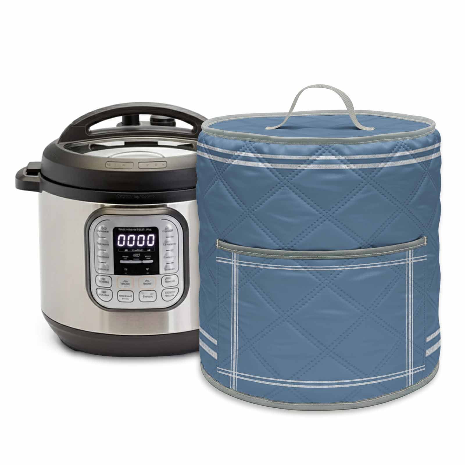 Solid Color Pressure Cooker Cover Royalblue Dust Cover for Kitchen ...