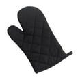 thumbnail image 1 of Solid Color Quilted Oven Gloves, Heat Resistant Kitchen Mitts for Baking, Non Slip Microwave Hand Protection for Cooking, Set of 1 Potholder for Grilling, 1 of 7
