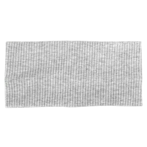 Solid Color Ribbed Thin Fitness Headband Unisex Wide Elastic Sports Sweatband Sports Accessories