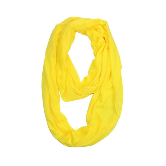 Solid Color Scarf with Zipper Pocket for Women - Super Soft, Lightweight, Fits Smartphones and More