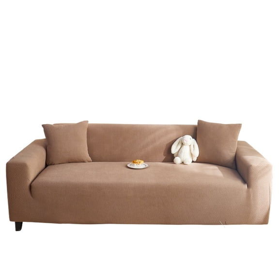Solid Color Seat Sofa Cover Stretch Fabric Couch Covers For Living Room Protector Slipcovers Sofa Armchair
