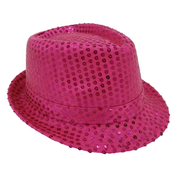 Solid Color Sequin Hat Glitter Solid Color Dance Hat Western Retro Disco Cap Unisex Costume Cap for Women Men Birthday Party Supplies
