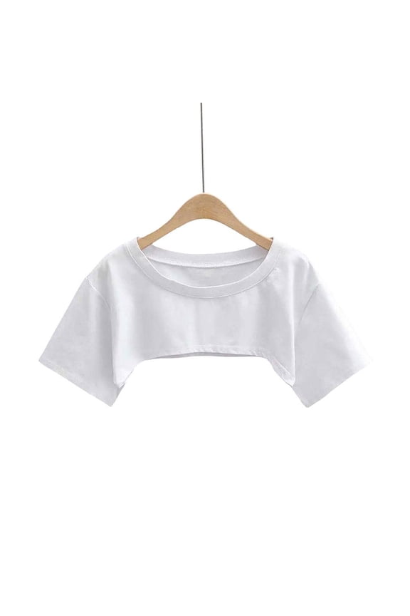 Solid Color Short Sleeve T-Shirt - Lightweight & Comfortable Summer Essential for Women