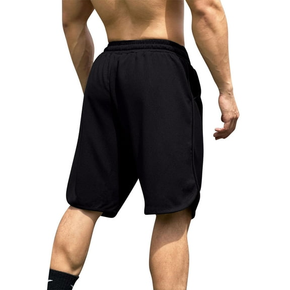 Solid Color Shorts for Men Outdoor 2025 Sports Lightweight Casual Breathable Pants Lounge Short Pants