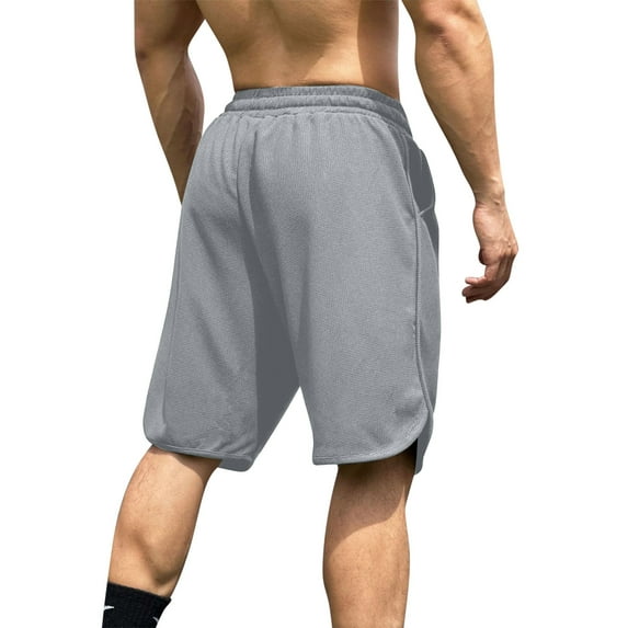 Solid Color Shorts for Men Outdoor 2025 Sports Lightweight Casual Breathable Pants Lounge Short Pants