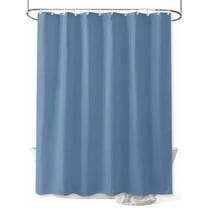 Solid Color Shower Curtain, Royalblue Waterproof Shower Curtain Set with 12 Hooks Lightweight Washable Fabric Shower Curtains for Bathroom 36x72 Inches
