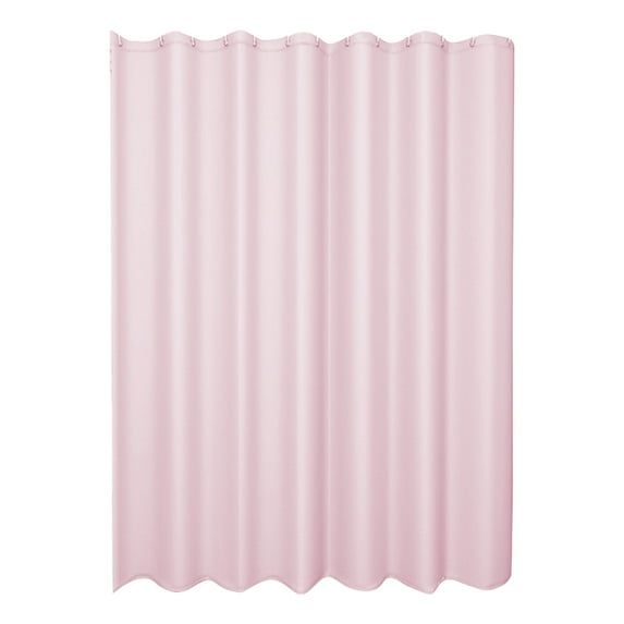 Solid Color Shower Curtain | Waterproof Mildew-Proof EVA Fabric | 180x180cm (71x71 Inches) | No-Drill Bathroom Partition with 12 Hooks | Hotel Quality Liner