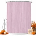 thumbnail image 1 of Solid Color Shower Curtain, Waterproof Shower Curtains for Bathroom, Modern Bohemia Linen Texture Pink Purple Washable Fabric Bathtub Curtain Set Bath Decor with 12 Hooks Extra Long 72"x96", 1 of 8
