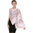 thumbnail image 1 of Solid Color Silk Long Scarf Silk Long Mulberry Scarf, 1 of 6
