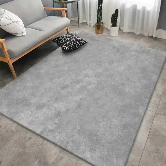 Solid Color Simple Living Room Carpets Light Luxury Art Rugs for Bedroom r Large Size Lounge Mat Thi