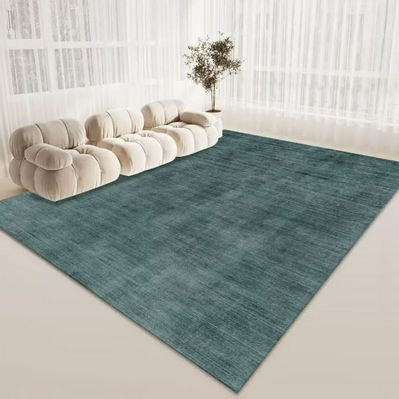 Solid Color Simple Living Room Carpets Light Luxury Art Rugs for Bedroom r Large Size Lounge Mat Thi