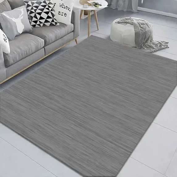 Solid Color Simple Living Room Carpets Light Luxury Art Rugs for Bedroom r Large Size Lounge Mat Thi