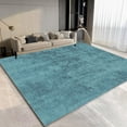 thumbnail image 1 of Solid Color Simplet Living Room ration Carpet Bedroom Lounge Hallway Rug Water Absorption Anti Slip, 1 of 5