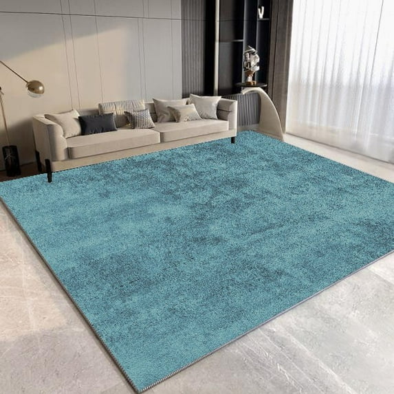 Solid Color Simplet Living Room ration Carpet Bedroom Lounge Hallway Rug Water Absorption Anti Slip