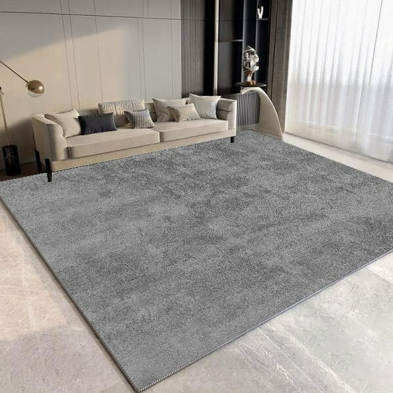 Solid Color Simplet Living Room ration Carpet Bedroom Lounge Hallway Rug Water Absorption Anti Slip