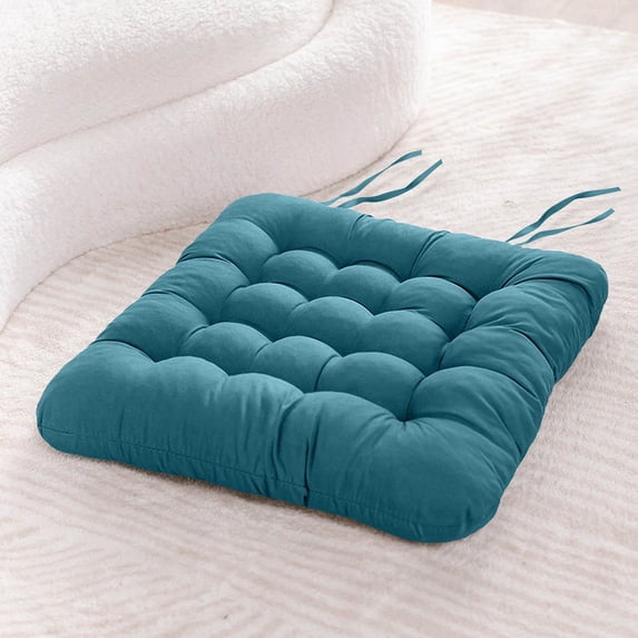 Solid Color Soft Chair Cushion for Comfort – Ideal for Dining Room and Home Use 40x40cm Polyester Fiber Design for Solid Wood Chairs