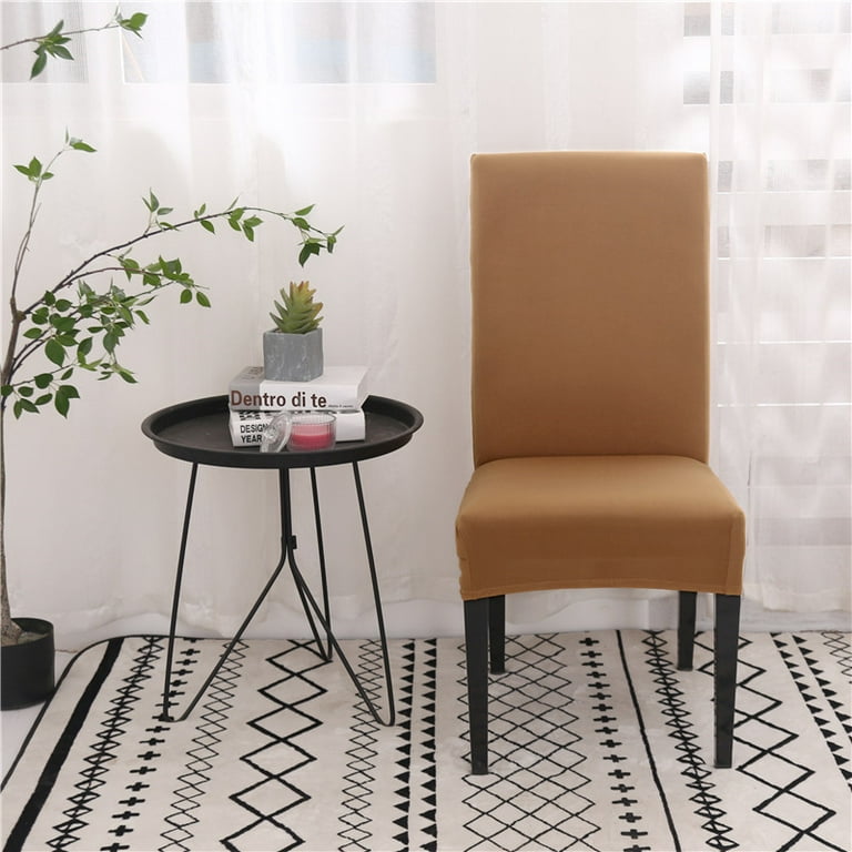 Solid Color Spandex Chair Covers Stretch Dining Room Seat Cover Chair Protective Case for Restaurant Wedding Banquet Walmart