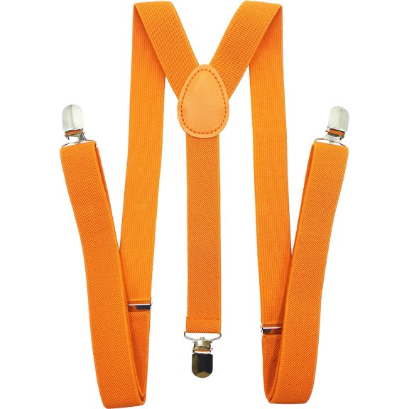 Solid Color Suspenders Y-Back | Adjustable and Elastic |