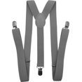 thumbnail image 1 of Solid Color Suspenders Y-Back | Adjustable and Elastic |, 1 of 1