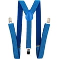 thumbnail image 1 of Solid Color Suspenders Y-Back | Adjustable and Elastic |, 1 of 1