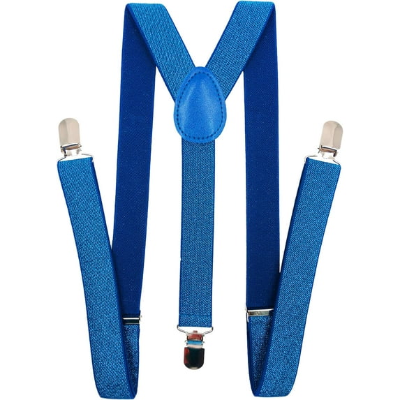 Solid Color Suspenders Y-Back | Adjustable and Elastic |