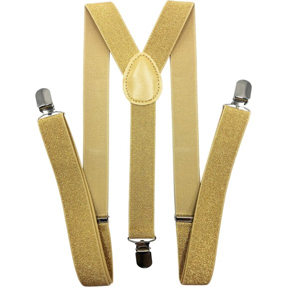 Solid Color Suspenders Y-Back | Adjustable and Elastic |
