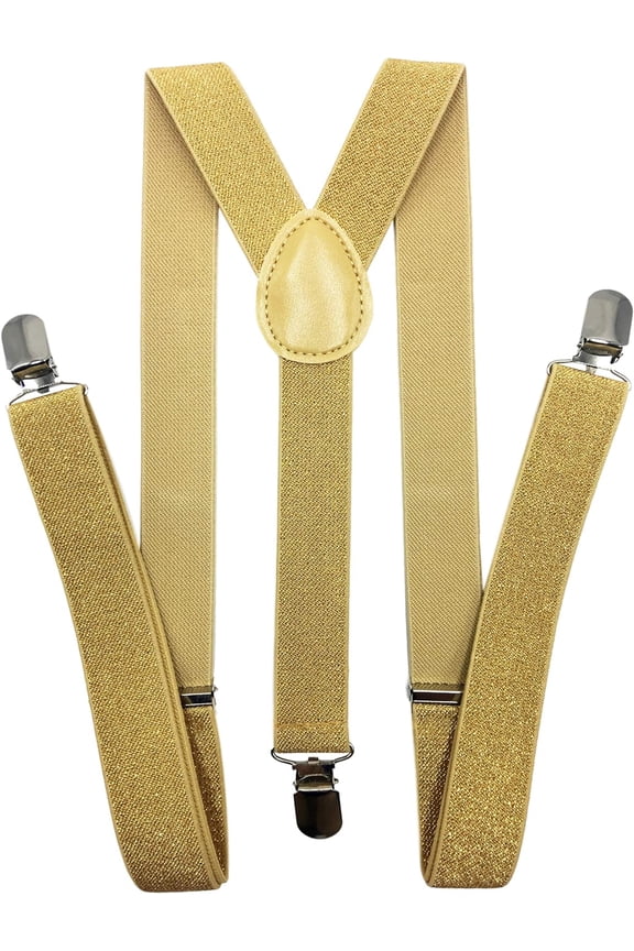 Solid Color Suspenders Y-Back | Adjustable and Elastic |