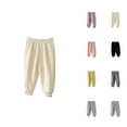 thumbnail image 1 of Solid Color Sweatpants Baby Boy' Pants Knitted Leggings Joggers Harem Pants For Toddler Drawstring Pants Boys' Solid Joggers, 1 of 4