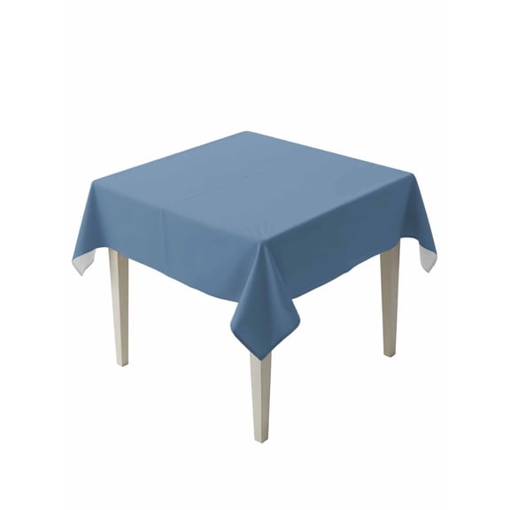 Solid Color Table Cloth 54x54 Inch Square, Royalblue Waterproof Tablecloth Washable Table Cover for Party Picnic Dinner Decor