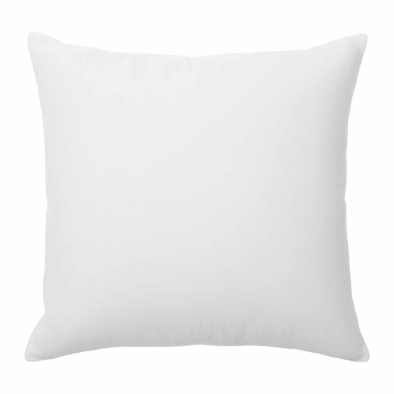 Pure White Throw Pillow Cover Solid Color Cotton Linen Cushion Cover Throw Pillow Case with Invisible Zipper for Couch Sofa Bed Chair Car 20x20 Inch