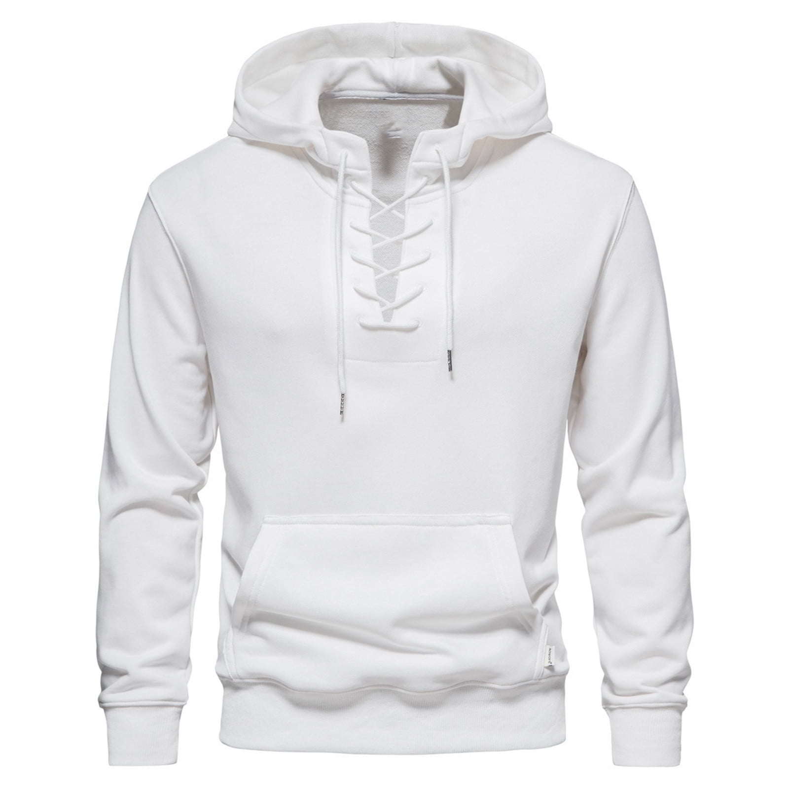 H2H Men's Hoodie Slim Fit Lightweight Long Sleeve Zip Up