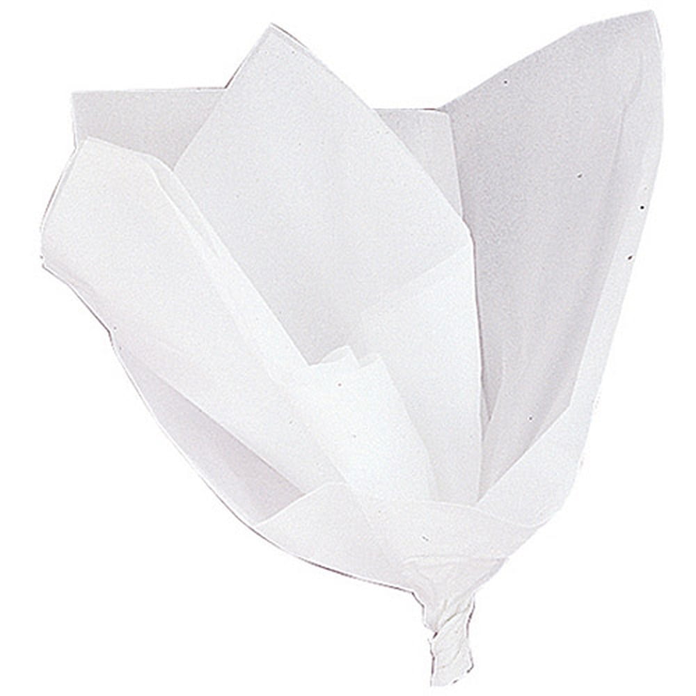 Solid Color Tissue Paper Sheets, 26 X 20in, White, 10ct (Pack of 18)