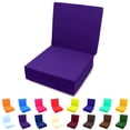 thumbnail image 1 of Solid Color TriFold Bed White Foam Floor Mats Single Size 27Wx75L Purple, 1 of 3