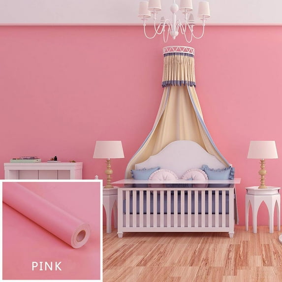 Solid Color Wall Paper for Walls Contact Paper Self Adhesive Wallpaper Peel and Stick,Removable Waterproof 15.8"x23.6"