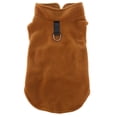 thumbnail image 1 of Solid Color Warm Pet Vest For Dogs In Autumn And Winter, Sleeveless Stand Collar Design For Skin-Friendly Warmth, Fleece Material With Back Leash Loop And Multiple Sizes Xs To Xl, 1 of 3