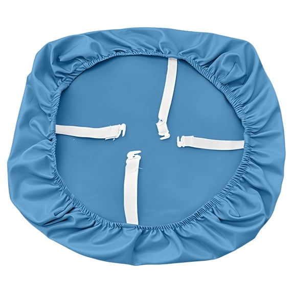Solid Color Waterproof High Elastic Chair Cover, Durable PU Leather Slipcover, Scratch-Resistant and Dust-Proof for Dining and Living Room Chairs