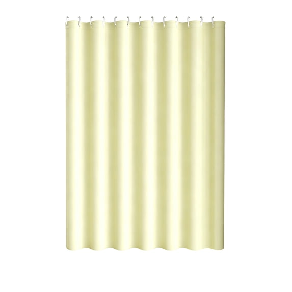 Solid Color Waterproof Outdoor Curtain Single Panel Sun Shade Drape With Plastic Rings For Patio Porch Pergola Privacy Beige