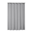 thumbnail image 1 of Solid Color Waterproof Thickened Polyester Shower Curtain 72 x 72 Inches with Rustproof Metal Grommets and Hooks - Heavy Duty Fabric, Quick Dry, Machine Washable, 1 of 6