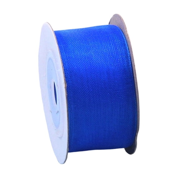 Solid Color Wired Ribbon for Christmas Gift Wrapping, Wreaths, and DIY Crafts