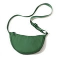 thumbnail image 1 of Solid Color Women's Portable Shoulder Bag Simple Female Nylon Cloth Padded Crossbody Bags Travel Purse Handbags Messenger Bag, 1 of 6