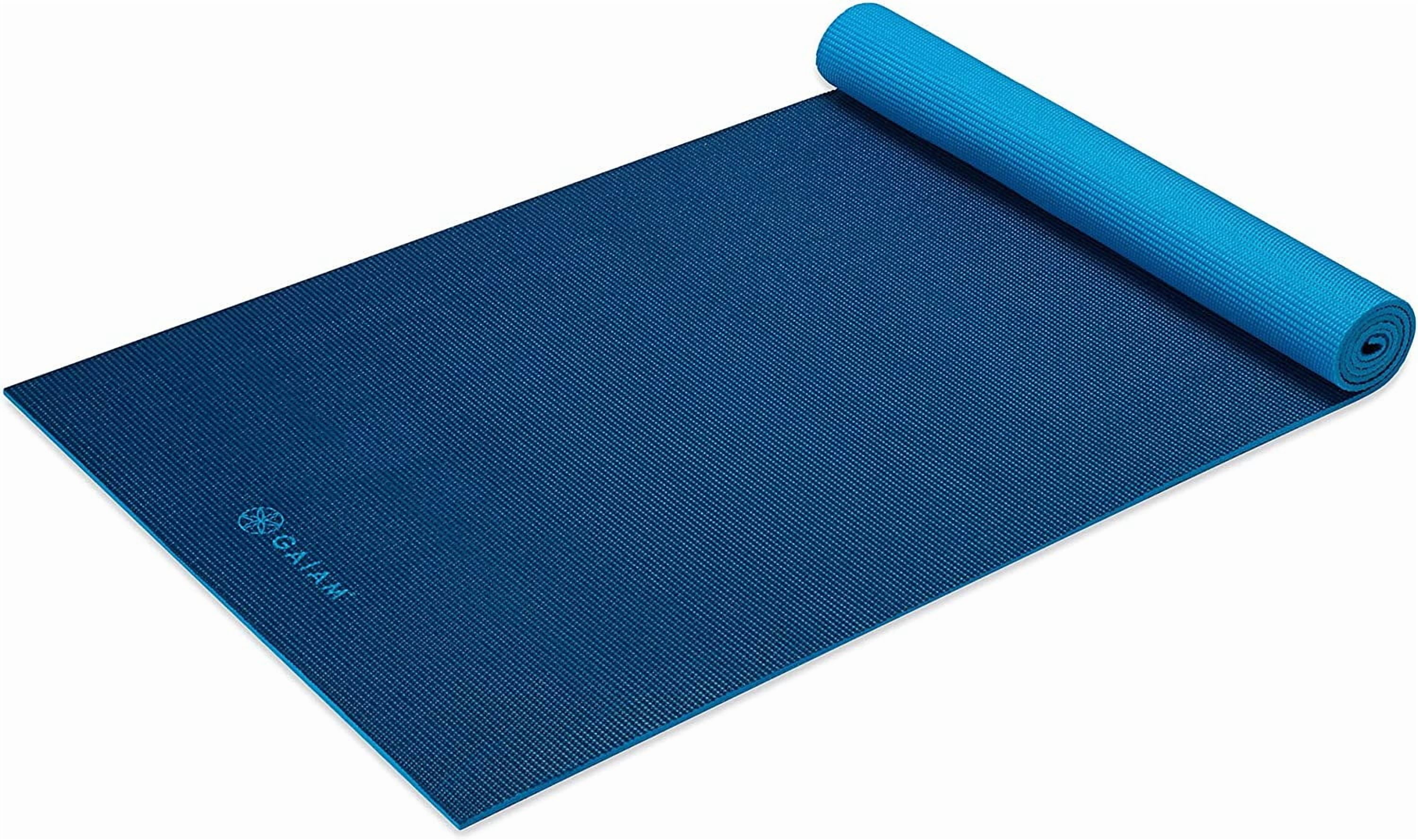 Solid Color Yoga Mat, Non Slip Exercise & Fitness Mat for All Types of Yoga, Pilates Floor Exercises