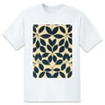thumbnail image 1 of Solid ColorLeaves Oversize T-shirts For Women Basic Plus Tees Baggy t Shirts, 1 of 5
