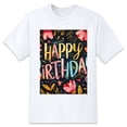 thumbnail image 1 of Solid ColorLetter Oversize T-shirts For Women Basic Plus Tees Baggy t Shirts, 1 of 5