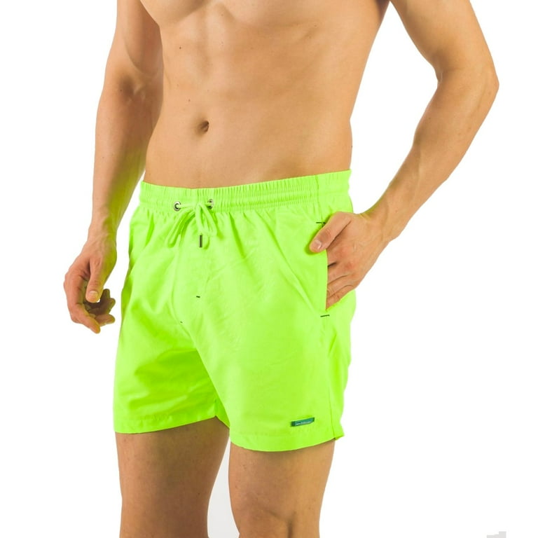 Mens neon hotsell bathing suits