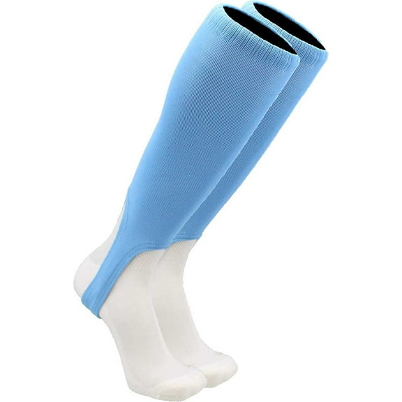 Solid Colored Baseball Stirrups Pattern A (Columbia Blue, Large)