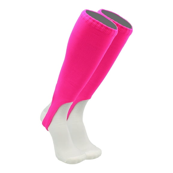Solid Colored Baseball Stirrups Pattern A (Hot Pink, Medium)