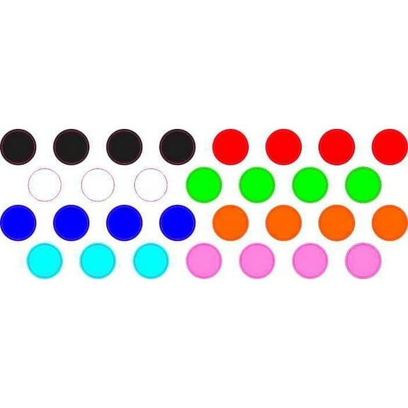 Solid Colors Home Key Button Dots