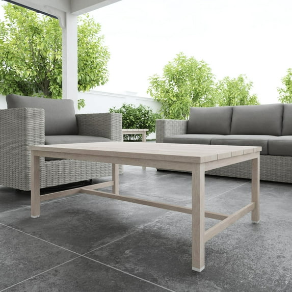Solid Construction, 6.3 in Package Height / Coffee Table for Space-Saving Storage