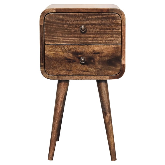 Solid Construction - Curved Shape for Bedroom - Hold Nibbles - 2 - Drawer Feature